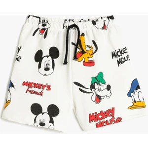 Mickey Mouse Şort Lisanslı Pamuklu