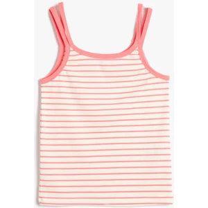 Atlet Askılı Ribanalı U Yaka