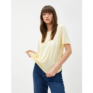 Basic Modal Tişört Kısa Kollu