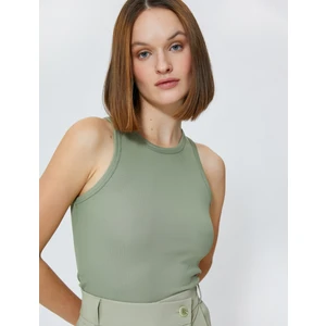 Basic Atlet Ribanalı Halter Yaka