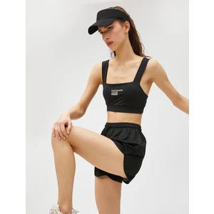 Mini Spor Şort Beli Bağlamalı