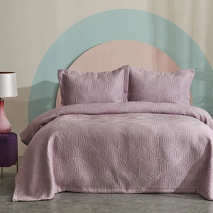 Karaca Home Midnight Çift Kişilik Yatak Örtüsü Lila