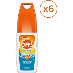 Losyon, 100 Ml, 6 Saate Kadar Etki (Sivrisineklere Karşı) X6