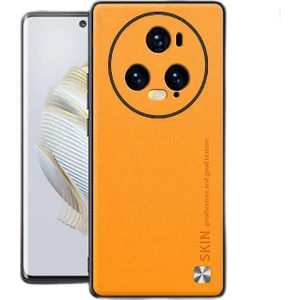 Honor X9A 5g Lüks Sade Deri Deri Telefon Kapakları Için (Yurt Dışından)