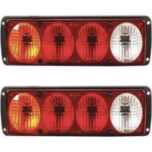Federal Power Arka Stop Lambası 2 Adet Universal Tip Romork İçin Kırmızı ve Beyaz Renk