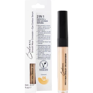 Soho N.Y.C. Vegan Göz Altı İçin Serum + Kapatıcı 5ml - No:6 Caramel