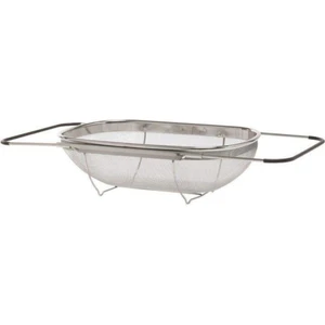 IKEA Idealisk Paslanmaz Çelik Köşeli Süzgeç 34X23 cm