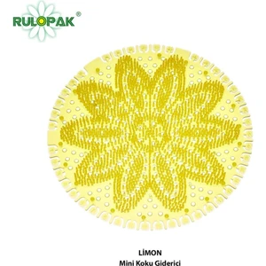 Mini Lavabo - Pisuvar Süzgeci Koku Giderici 5 Adet Limon