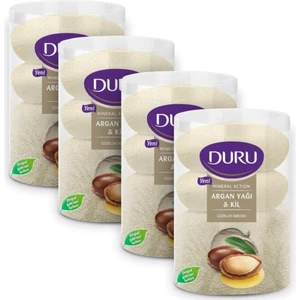Argan Yağ &kil Güzellik Sabunu 440 gr Lık X4 Kutu Duru Sabun