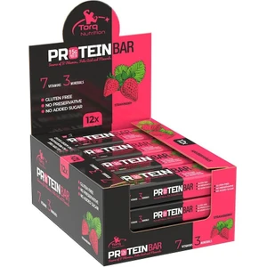Torq Nutrition Protein Bar Çilekli 12 Adet
