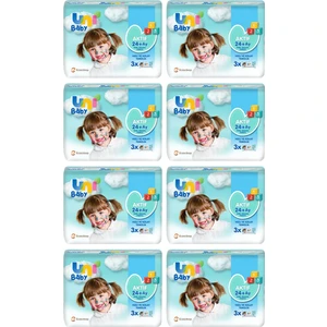 Uni Baby Aktif Islak Mendil 52'li x 24 Adet