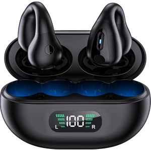 Leyan Creation 2023 Yeni Tws Ses Kulaklıkları Kulak Kemik Iletimli Küpe Kablosuz Bluetooth Kulaklık Kulakiçi (Yurt Dışından)