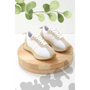 Bej Paraşüt  Kadın Sneaker K01545003767