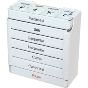 EC Shop Hapix Haftalık Ilaç Kabı Hap Taşıma Kutusu Ilaç