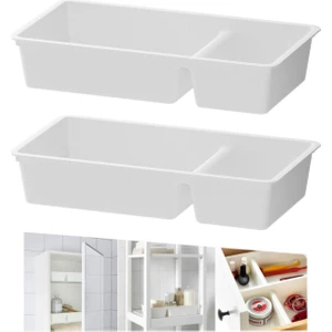 IKEA Bıllıngen ( 2 Adet ) Bölmeli Çekmece Içi Düzenleyici Beyaz