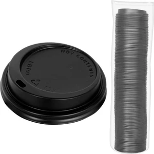 Karton Bardak Kapağı 100 Adet 7oz