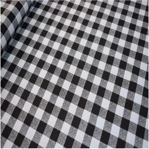 Daisy Star 180  cm  Eninde Kareli Desen Duck Keten Kumaş