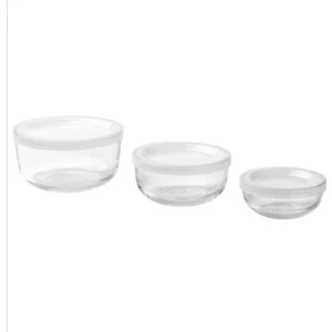 Bestamma Saklama Kabı Seti Cam