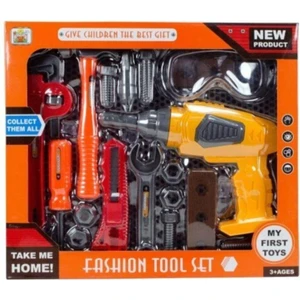 Pilli Matkap Tamir Oyun Seti Tool 18 Parça Set