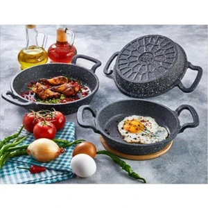 Sahan Takımı 3 Lü ( 18CM-20CM-22CM )