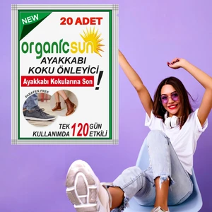 20'li Paket Ayakkabı Koku Önleyici Giderici Toz 120 Gün Etkili Ayak Kokusu Tozu Giderici
