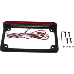 12 Kırmızı LED Plaka Çerçevesi Yamaha Için Dijital Fren Işığı 12V (Yurt Dışından)