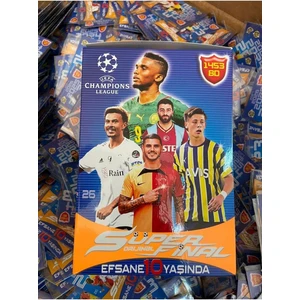 1453 Bd All Star 10. Yıl 2023 Süper Final Orjinal 400LÜ Futbol Oyuncu Kartları - 2LIKARTX200PAKET=4