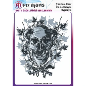 F17 Ajans Ütü ile Yapışan Tekstil Baskı Görseli