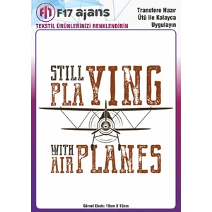 F17 Ajans Ütü ile Yapışan Tekstil Baskı Görseli