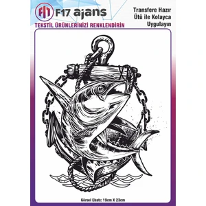 F17 Ajans Ütü ile Yapışan Tekstil Baskı Görseli