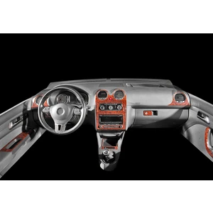 meriç cockpit design Meriç® Volkswagen Caddy Ön Torpido Kaplama Maun 18 Parça 2010-2014