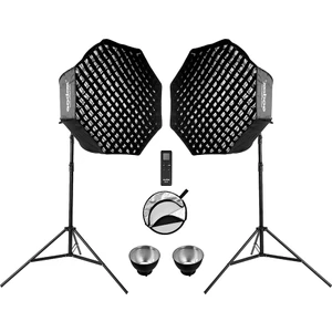 SL60II D 60W LED Video Işığı 2'li Kit