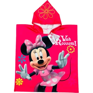 Lolli Boom Kids  Çocuk Çizgi Film Karakter Desenli Plaj - Banyo Havlu / Panço 2-8 Yaş Standart Beden