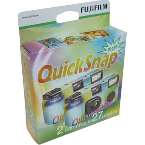 Quicksnap 27 Pozluk Çek At Flaşlı Analog Fotoğraf Makinesi Çiftli