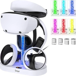 Ps Vr2 Için Ps Vr2 Için Şarj Istasyonu Psvr2 Için Ps Vr2 Kulaklık Ekran Aksesuarları Için Dikey Şarj Standı Desteği (Yurt Dışından)