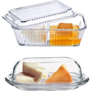 Bölmeli Tereyağlık Ballık ve Basic Tereyağlık Peynir Kabı