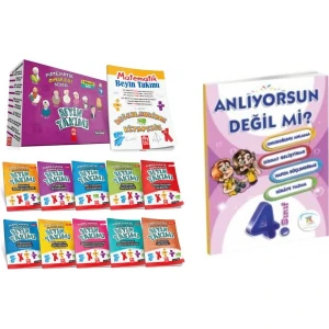 4.sınıflar Için Beyin Takımı Hikayesi ve Anlıyorsun Değil Mi Okuma Anlama Kitabı