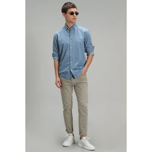 Helt Spor 5 Cep Erkek Pantolon Slim Fit Bej