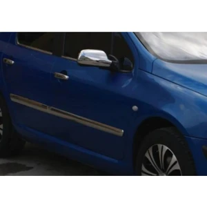 Servet Dizayn Oto Peugeot 307 2001-2008 Paslanmaz Çelik Ayna Kapağı