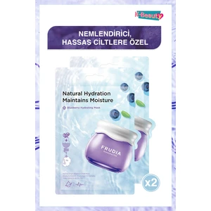 Blueberry 1 Adet Nemlendirici Yüz Maskesi X2 Adet