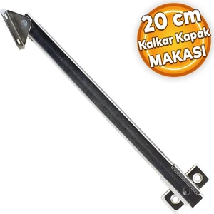Kalkar Kapak Makası Dolap Çekmece Metal 20 cm Sessiz Açma Kapama Amortisör Piston