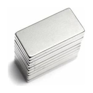 Dikdörtgen Güçlü Neodyum Mıknatıs - Neodyum Magnet - 20X10X2 mm -Adet Seçenekli