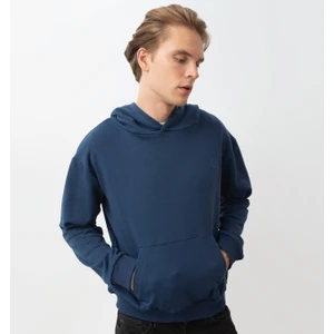 Kvasir Kapüşonlu Sweatshirt Lacivert