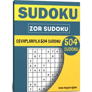 Zor Sudoku Kitabı