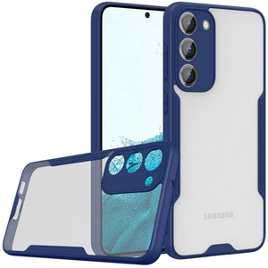 Kzy Samsung Galaxy S23 Kılıf Kamera Korumalı Colorful Silikon Kapak - Lacivert