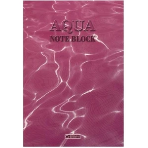Özgün Aqua 16.5 x 24 Karton Kapak Bloknot 50 Yp. Kareli - 4 Adet