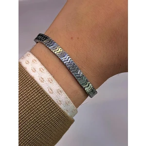 Nur Saat Ns.ekb.29 Unisex Ok Seri Spor Yeni Tasarım Makrome Örgülü Ayarlanabilir Bileklik