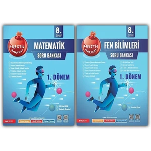 Nartest Yayınevi 8. Sınıf LGS 1. Dönem Prestij Sayısal Soru Bankası Seti
