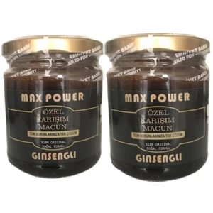 Max Power Bitkisel Karışım Ginsengli 240 gr x 2
