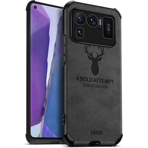 Lucky Power Xiaomi Mi 11 Ultra Geyik Kılıfı Ince Mat Deri Arka Kılıf (Yurt Dışından)